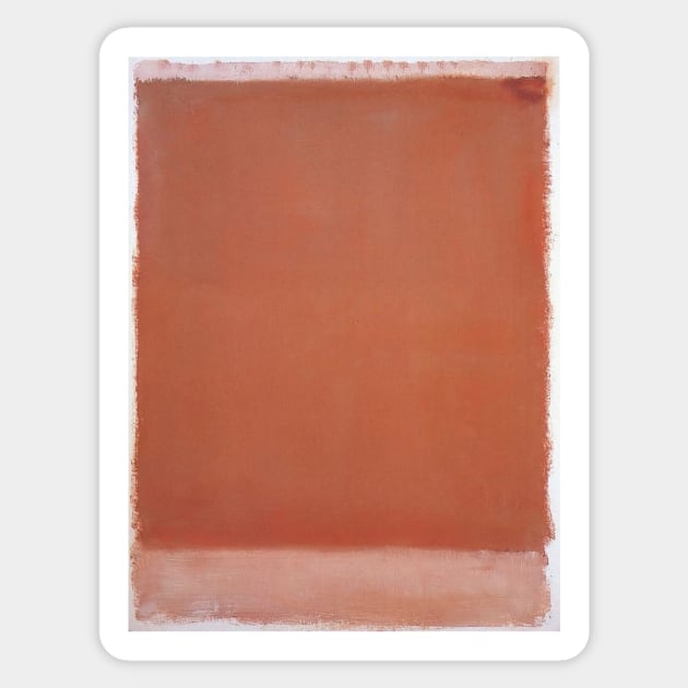 Mark Rothko Sticker by QualityArtFirst